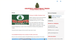 Desktop Screenshot of griffinschristmastrees.com